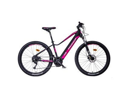 e-XC 27,5 FLASH TOUR D 36V, veľ. 16",čierna-ružová